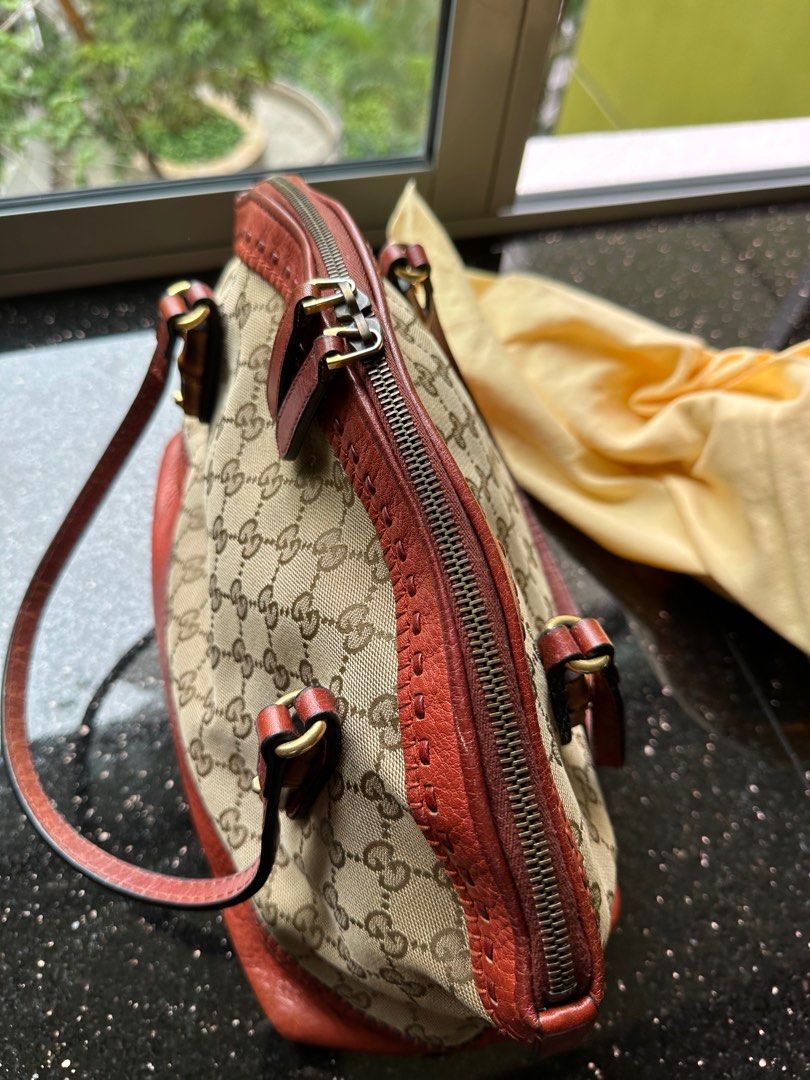 Gg on sale leather bag