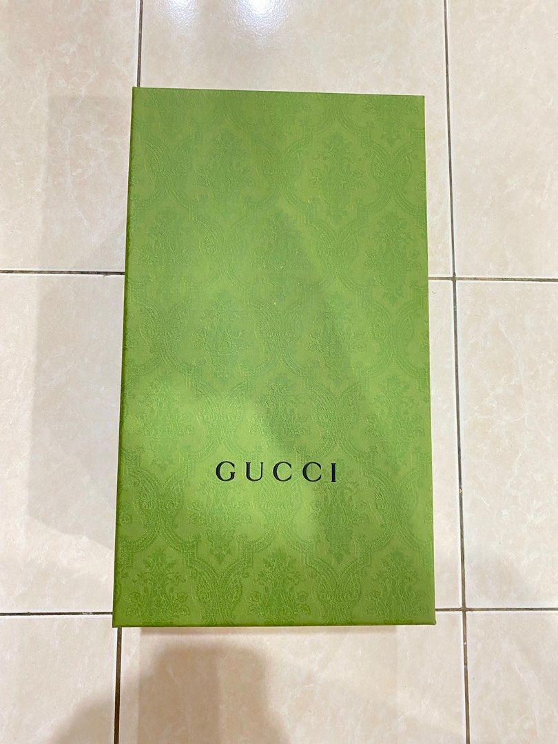 Gucci box, Luxury, Bags & Wallets on Carousell