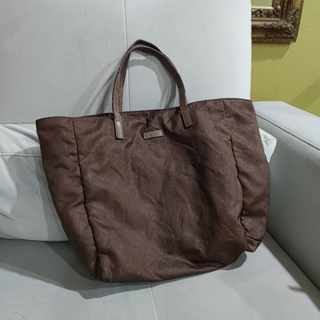 Gucci nylon sales tote bag