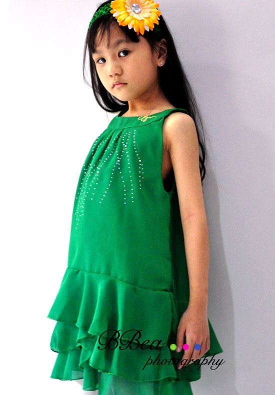 Guess chiffon dress Babies Kids Babies Kids Fashion on Carousell