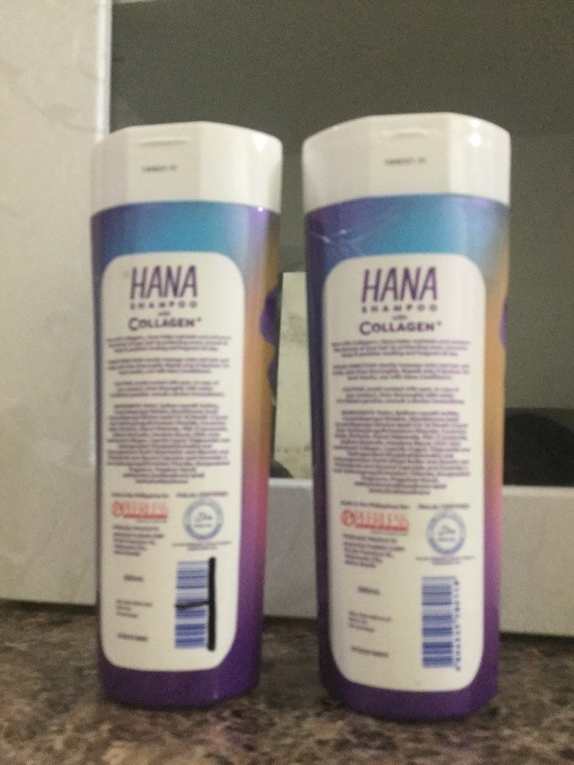 Hana Shampoo set 380 ml, Beauty & Personal Care, Hair on Carousell
