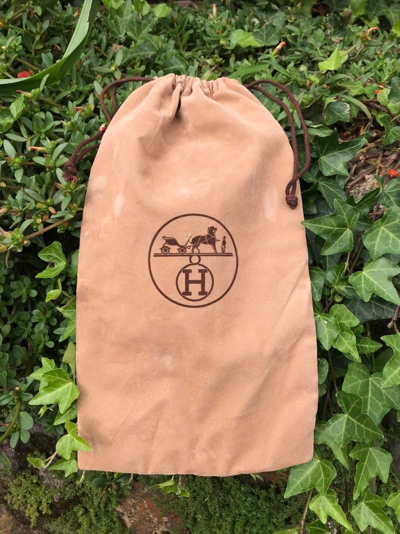 HERMES VELVET DUST BAG, Women's Fashion, Watches & Accessories, Other