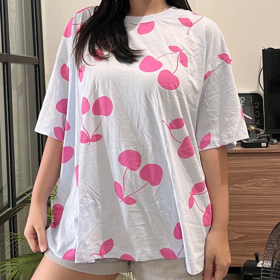 H&m cherry deals shirt