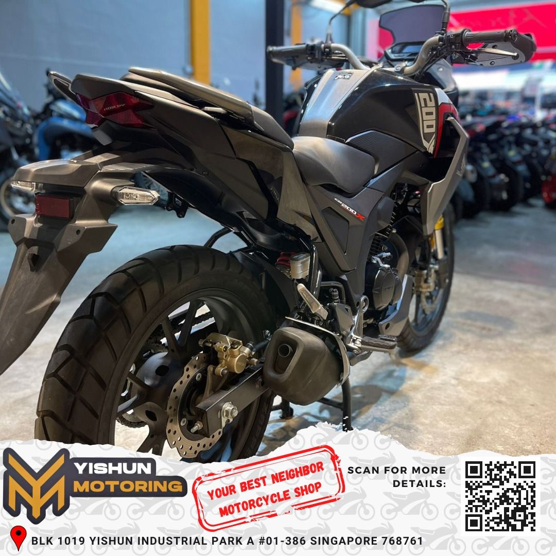 HONDA CB200X ABS ( NEW HONDA CB200 X ) 2B TOURING BIKE | HONDA