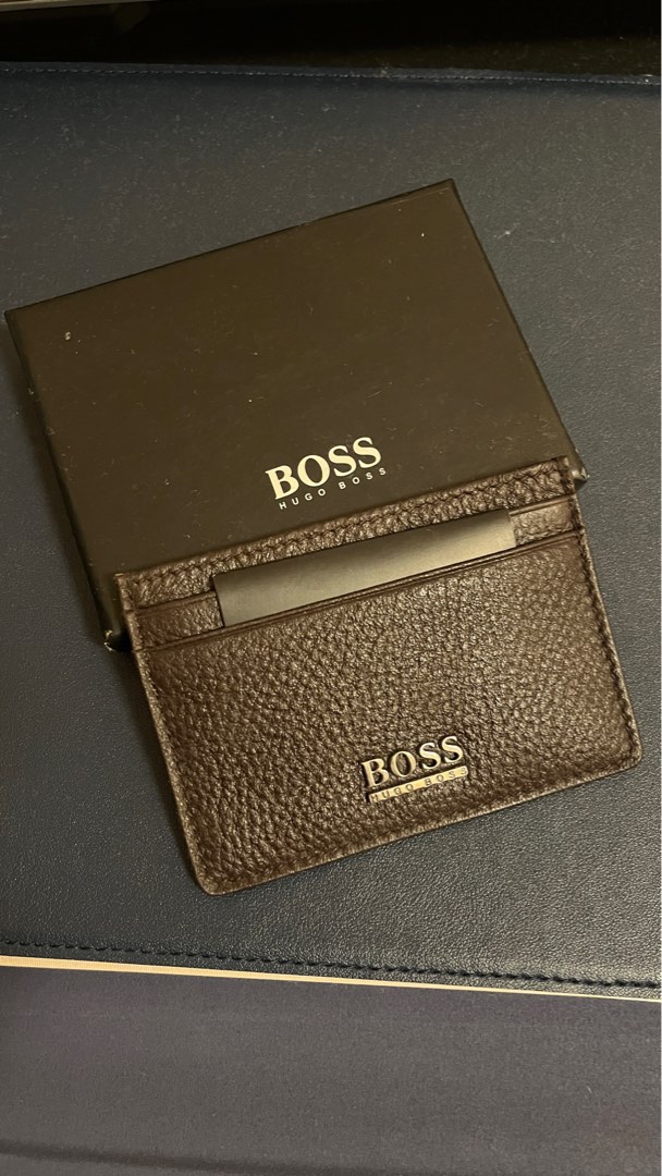 Hugo Boss Card holder, Men's Fashion, Watches & Accessories, Wallets