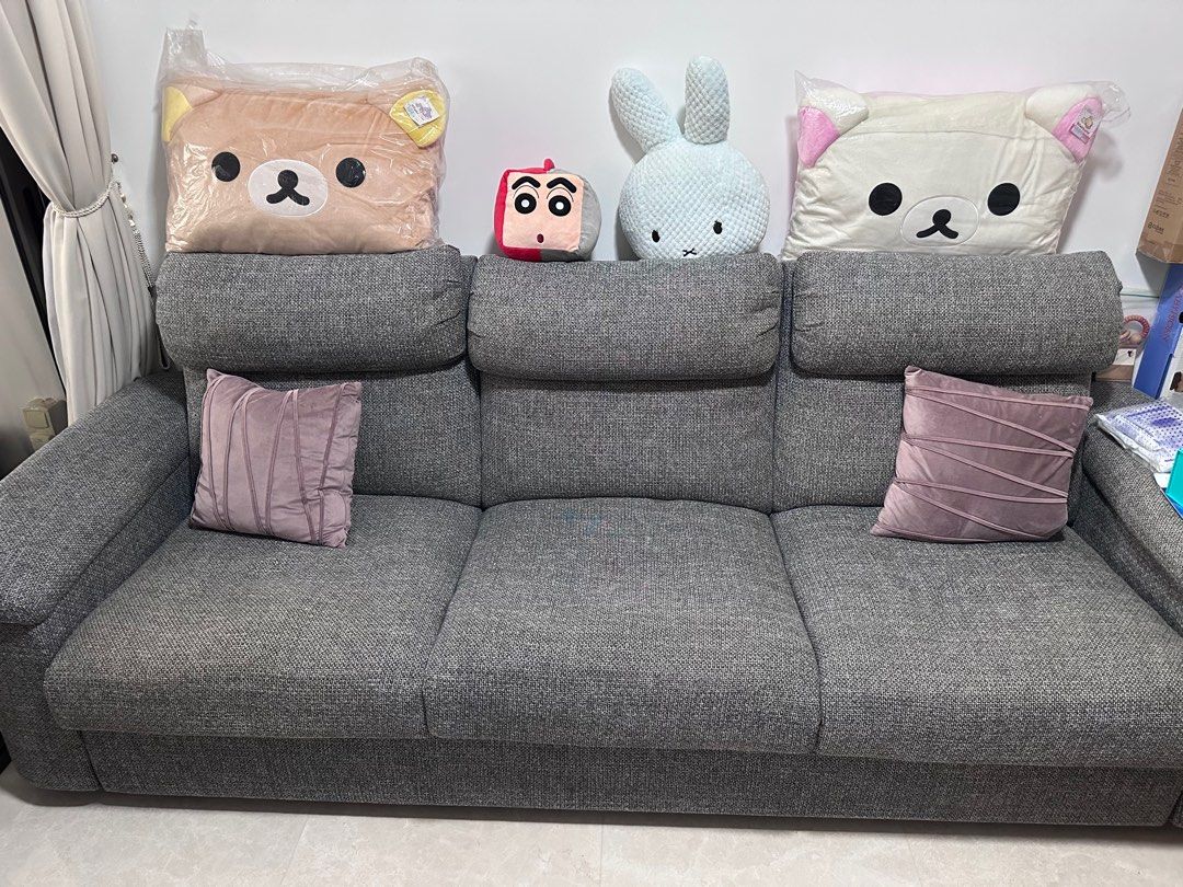 IKEA 3 Seater Sofa, Furniture & Home Living, Furniture, Sofas on Carousell