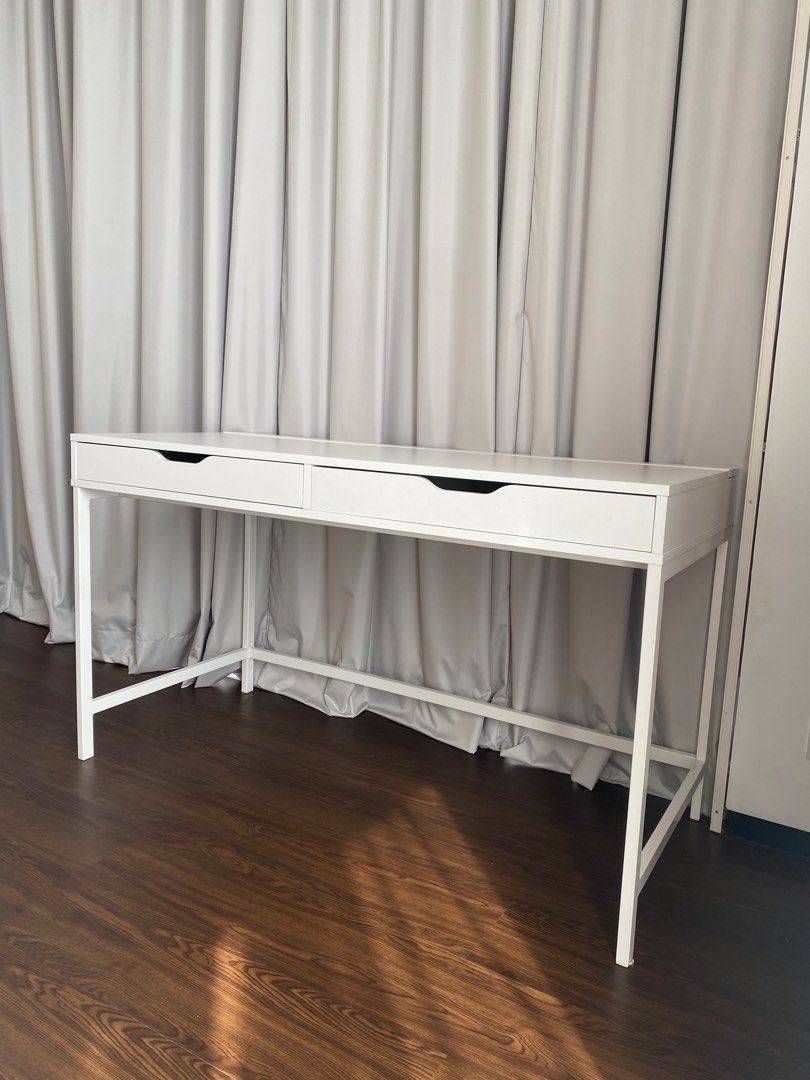 IKEA ALEX TABLE (WHITE), Furniture & Home Living, Furniture, Tables