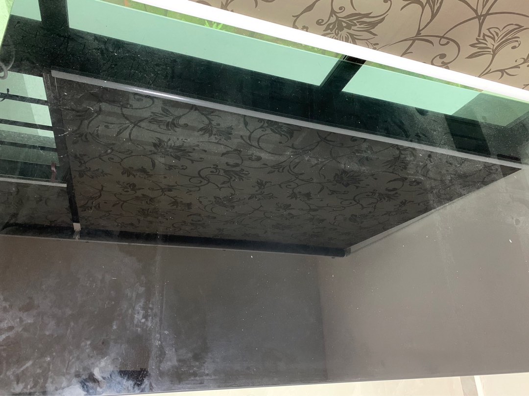 IKEA Galant Glass Table, Furniture & Home Living, Furniture, Tables