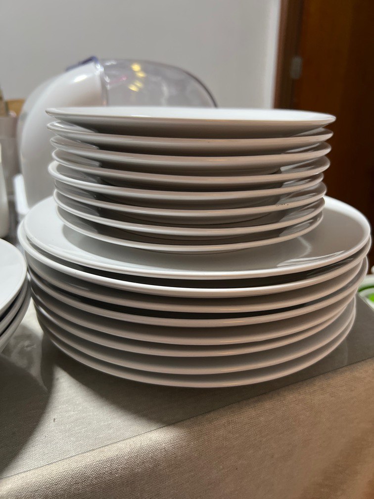 Ikea plates & bowls, Furniture & Home Living, Kitchenware & Tableware