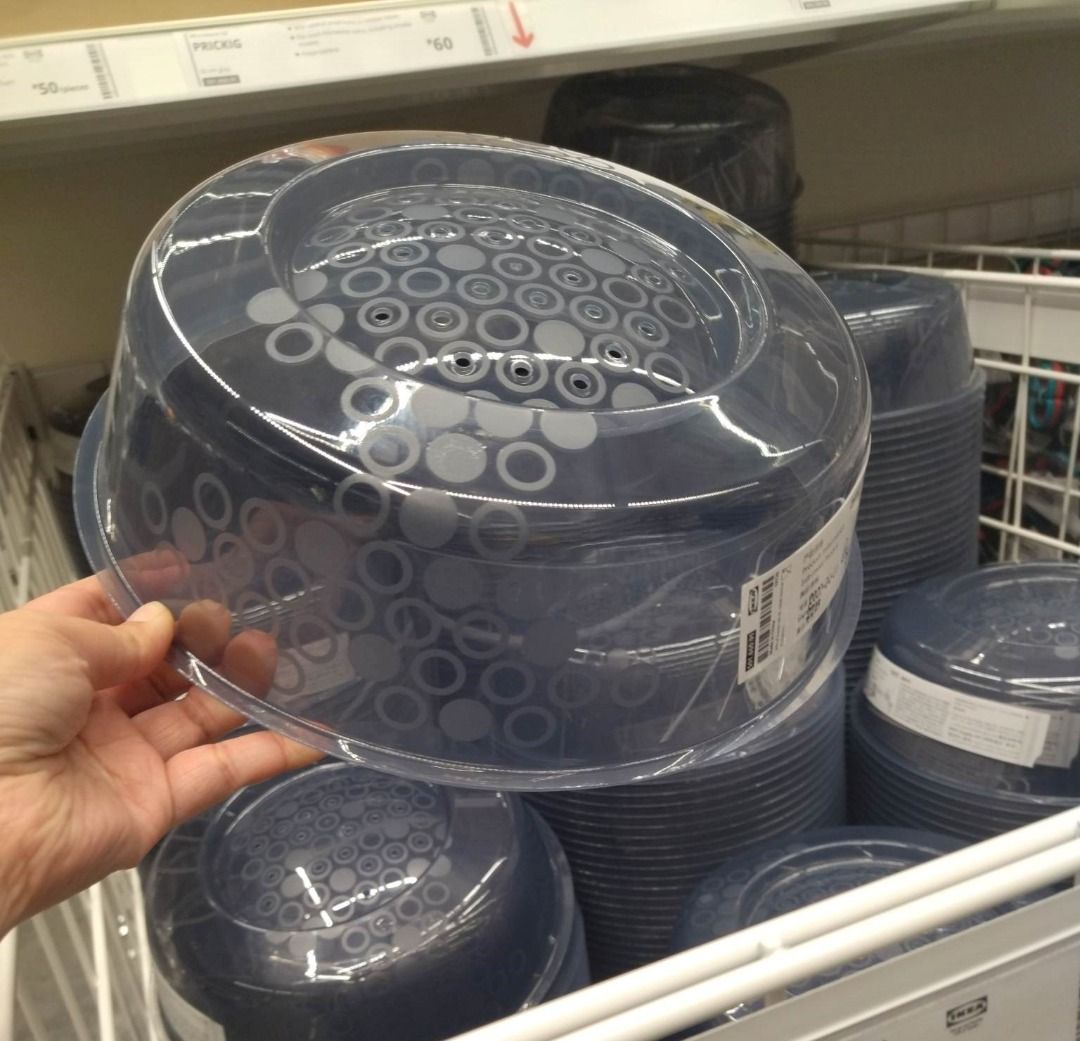 Microwave Steam Cover Buy IKEA PRICKIG Microwave Lid, Blue Grey