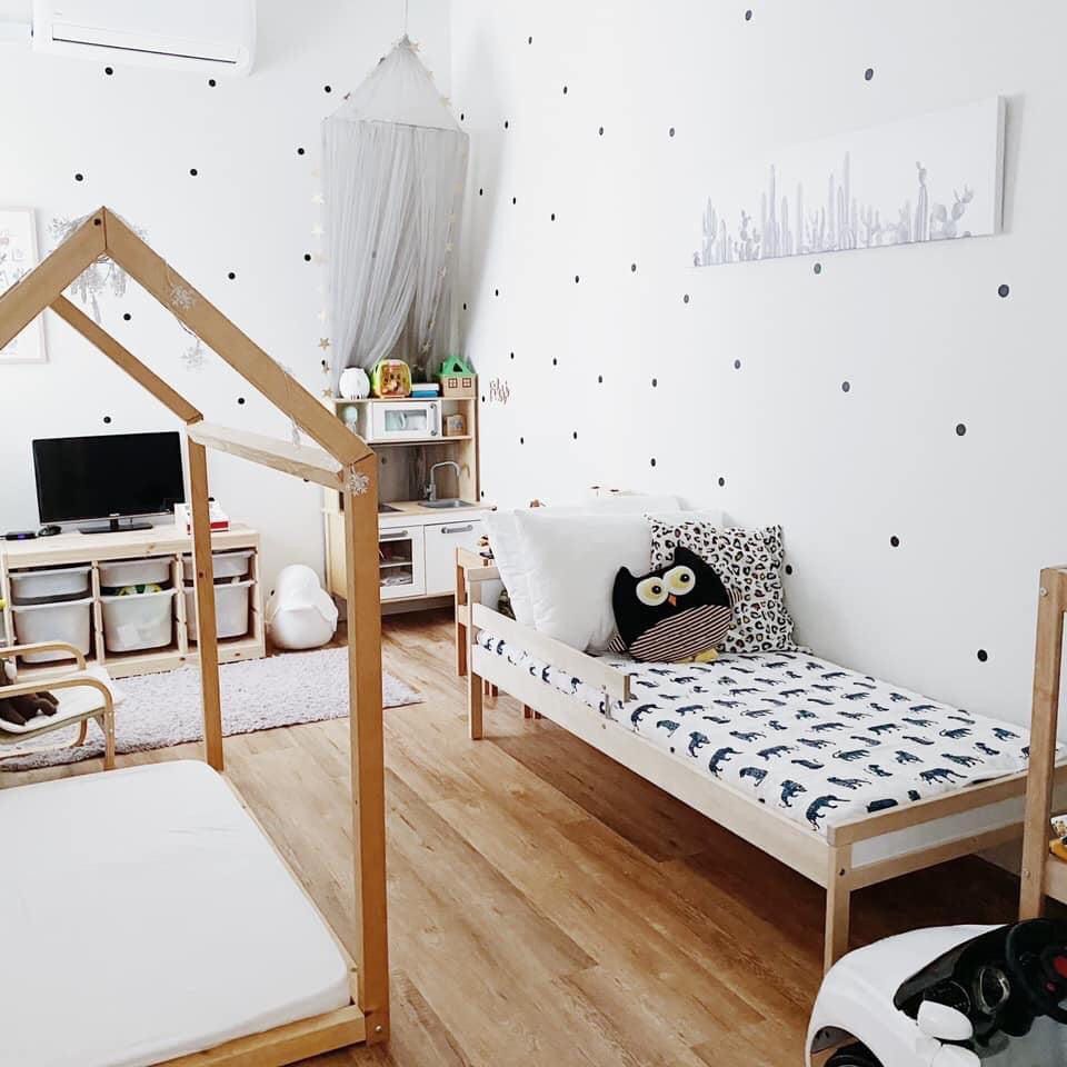 Ikea Set SNIGLAR Bed & Ikea UNDERLIG Mattress Set Katil & Tilam Ikea