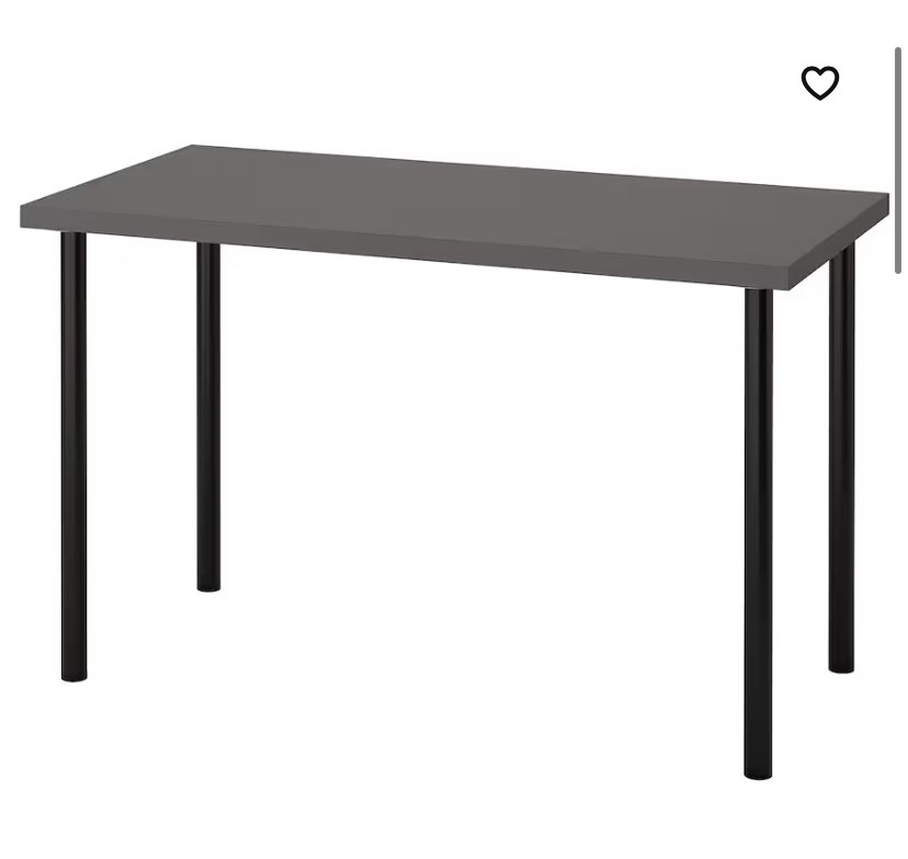 IKEA Study table, Furniture & Home Living, Furniture, Tables & Sets on