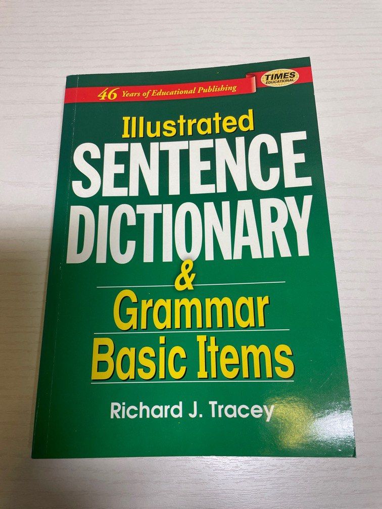 Illustrated Sentence Dictionary & Grammar Basic Items, Hobbies & Toys