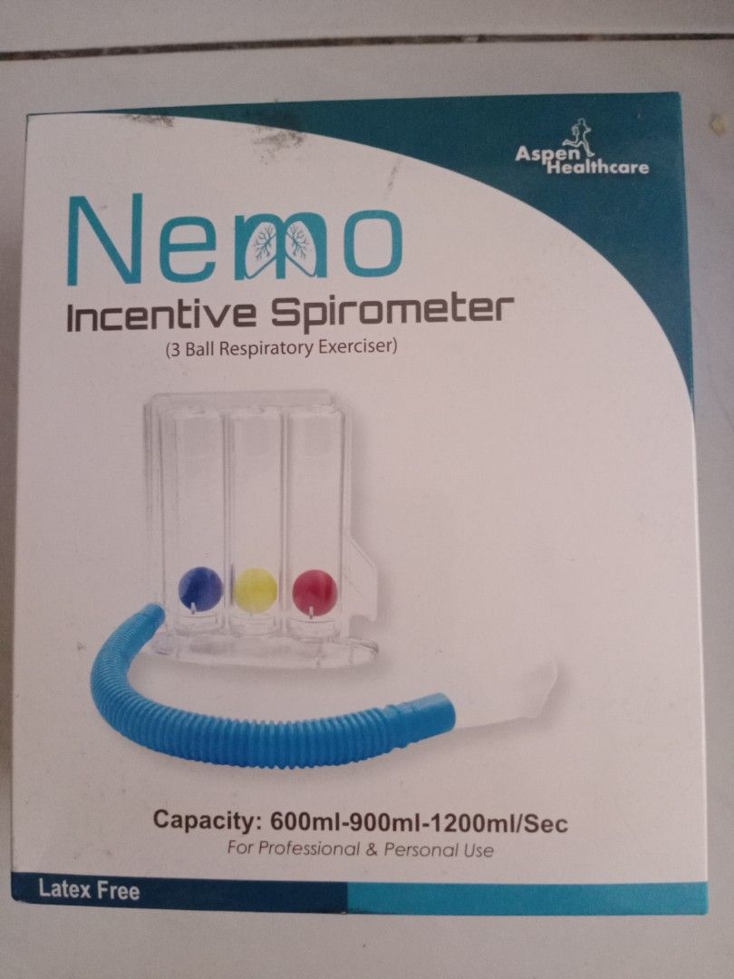 Incentive Spirometer, Health & Nutrition, Health Monitors & Weighing