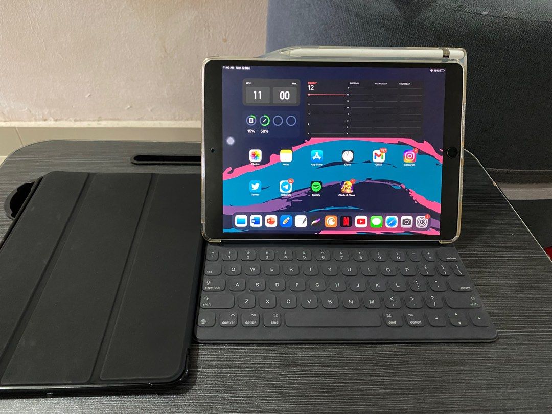 iPad pro 10.5 smartkeyboard pencil - タブレット