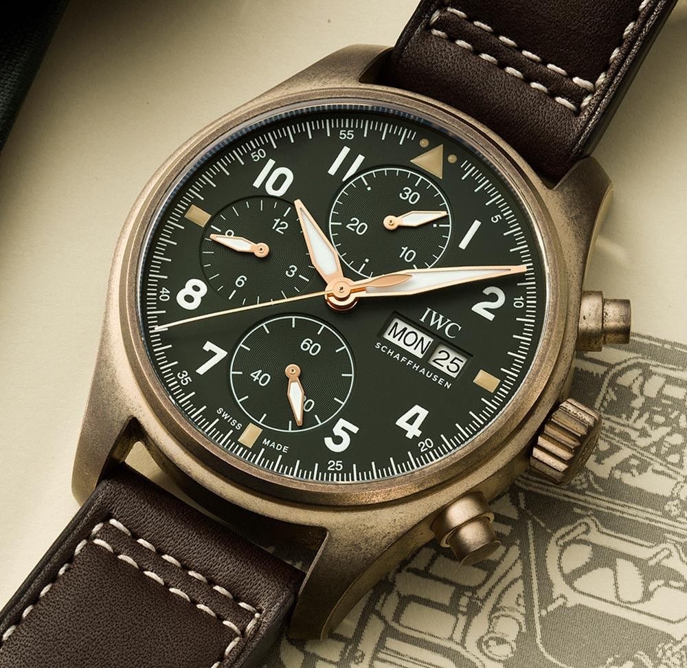Pilots watch chronograph spitfire on sale