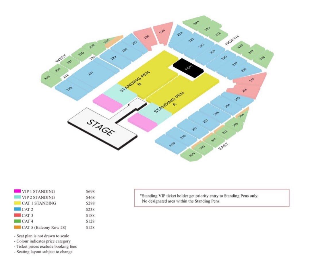 JACKSON WANG TICKETS VIP2, Tickets & Vouchers, Event Tickets on Carousell