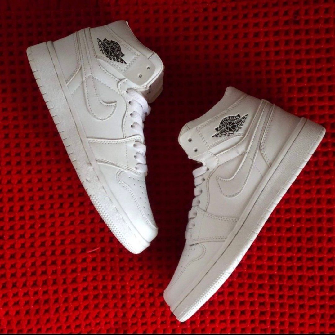 Jordan 1's all white sale