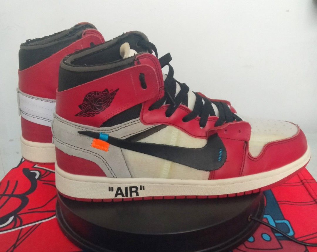 jordan one x off white chicago
