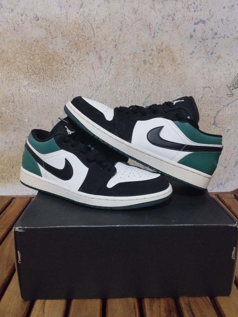 aj1 low mystic green