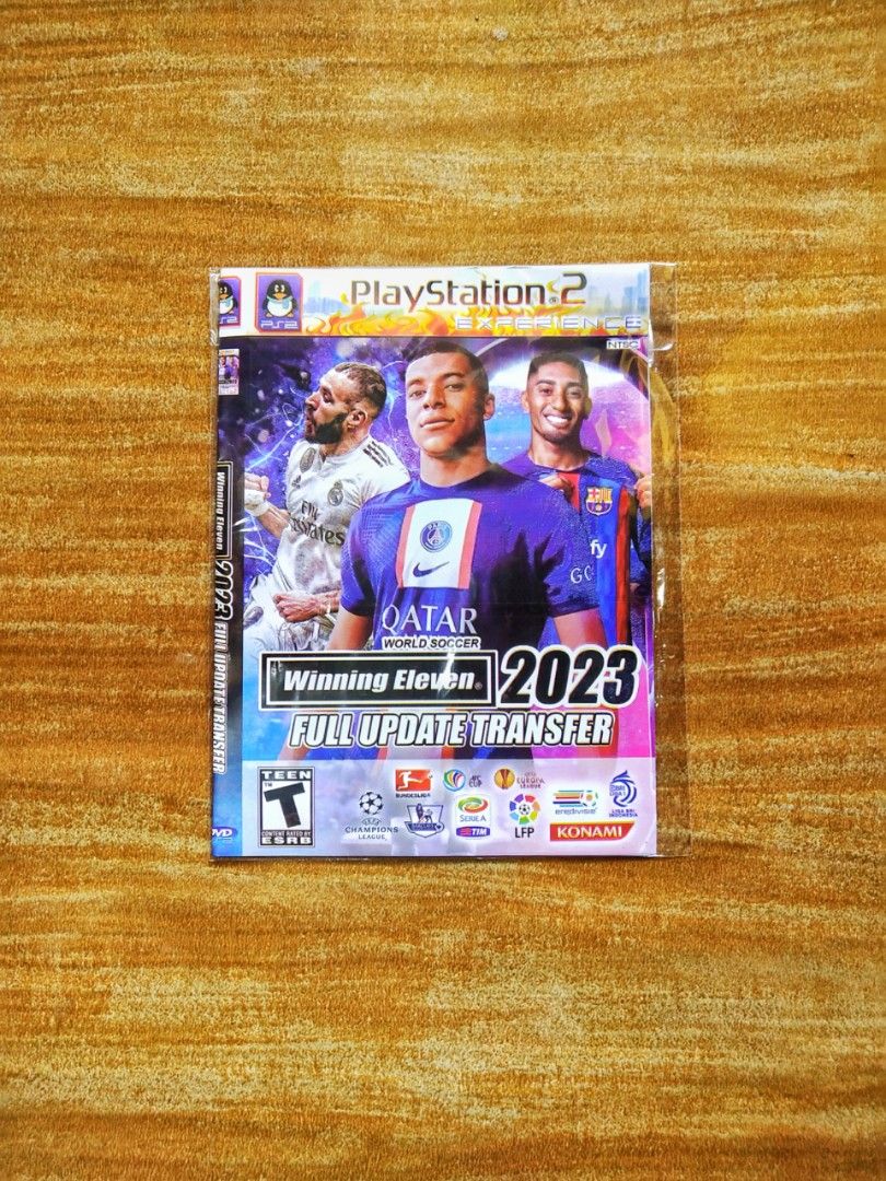 Kaset we 2023 ps2, kaset ps2 we 2023,kaset kopian pabrikan ps2, kaset