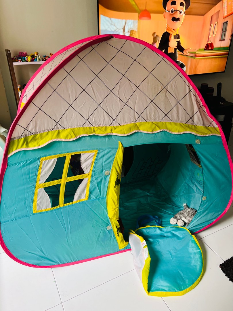 Kids tent house, Babies & Kids, Infant Playtime on Carousell