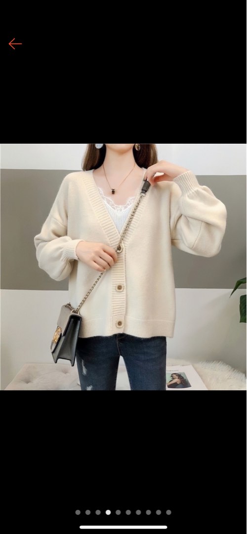 Cardigan simple 2025