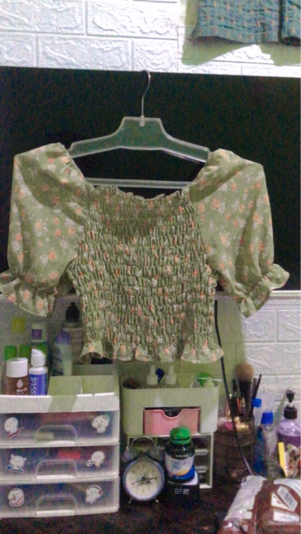 crop top korea hijab