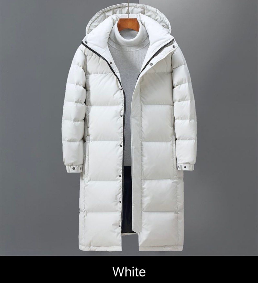 White long jacket mens outlet