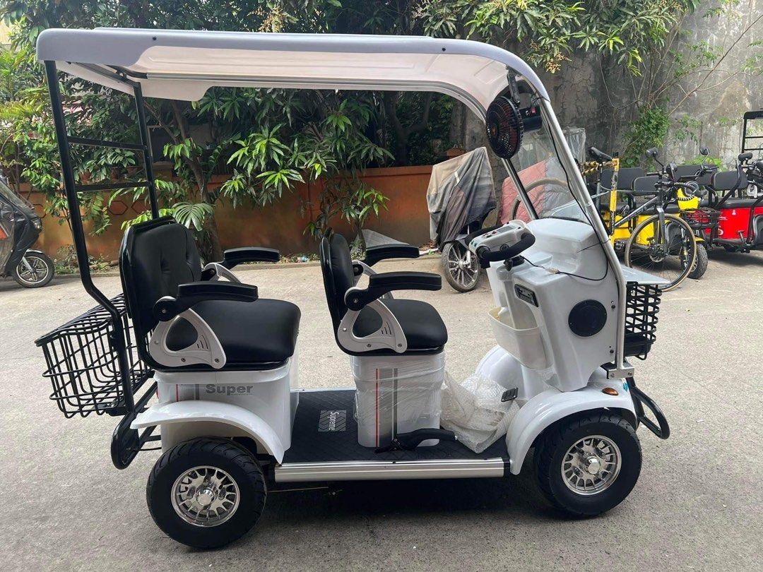 Kratos Super 006 Golf Car 4-Wheels Family Size Electric Vehicle, Sports  Equipment, Bicycles & Parts, Bicycles On Carousell
