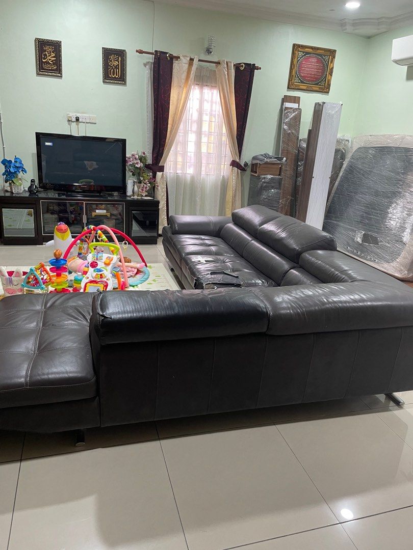 L Shape Sofa to Letgo For Free, Furniture & Home Living, Furniture