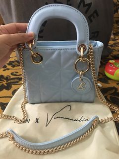 Lady bag by kian look a like lady dior