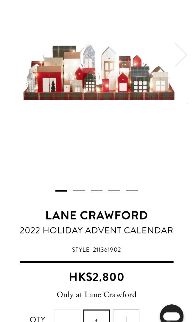 Lane Crawford Advent Calendar 連卡佛日曆, 美容＆化妝品, 健康及美容 香水＆香體噴霧 Carousell