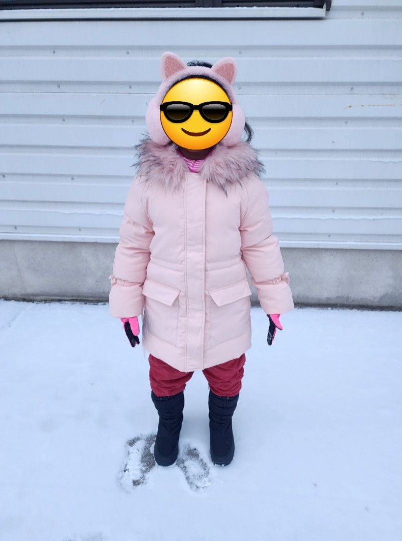 Light Pink Winter Down Jacket Women s Fashion Coats Jackets and Outerwear on Carousell