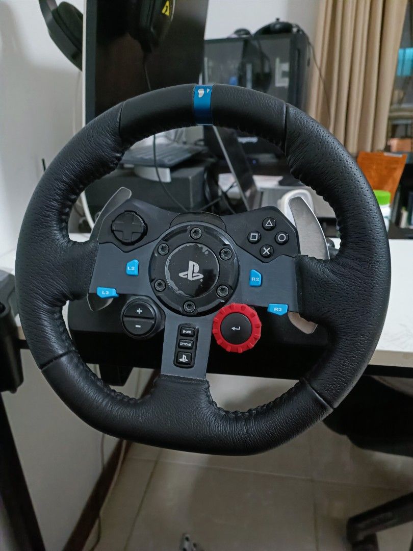 Logitech G29 Steering Wheel + Logitech Shifter, Video Gaming, Gaming