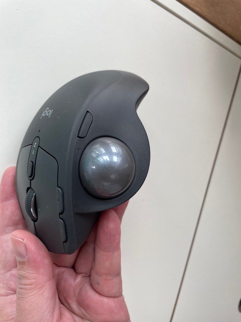 Logitech mx ergo trackball mouse, Computers & Tech, Parts & Accessories ...