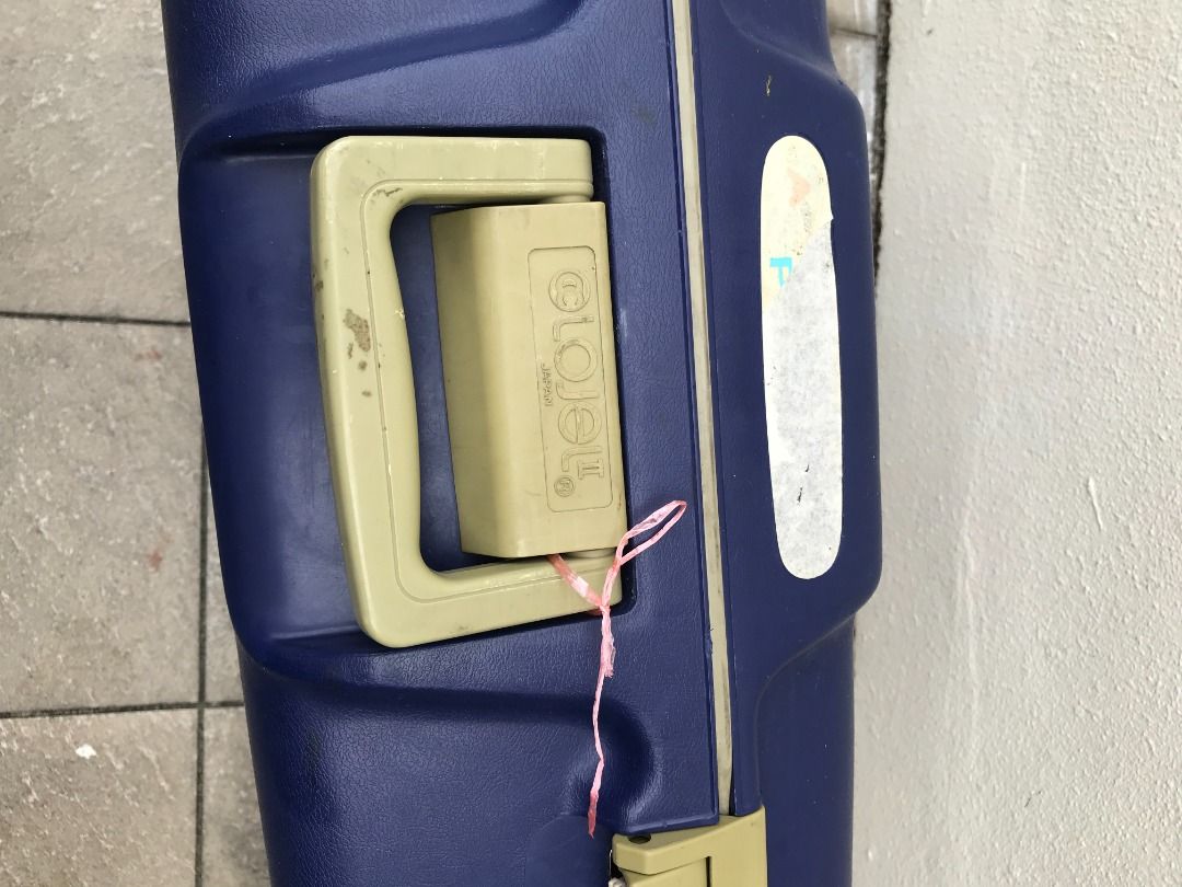 Lojel Japan made 25 inches 4 wheeler hardcase with combination and side