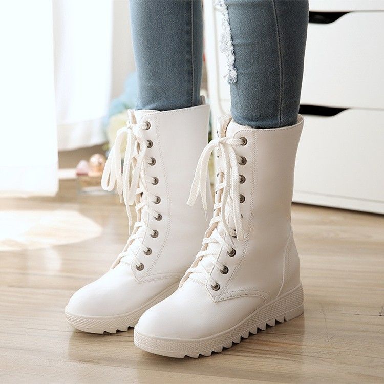 Womens white hotsell boots size 1