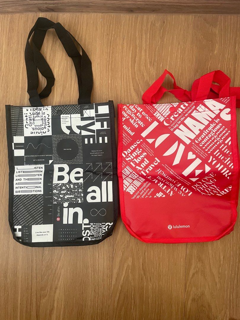 Lululemon reusable on sale bag 2019