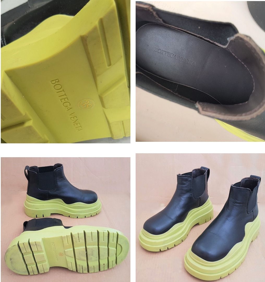 Luxury Bottega Veneta Designer Boots ITALY Ankle Chelsea Boots