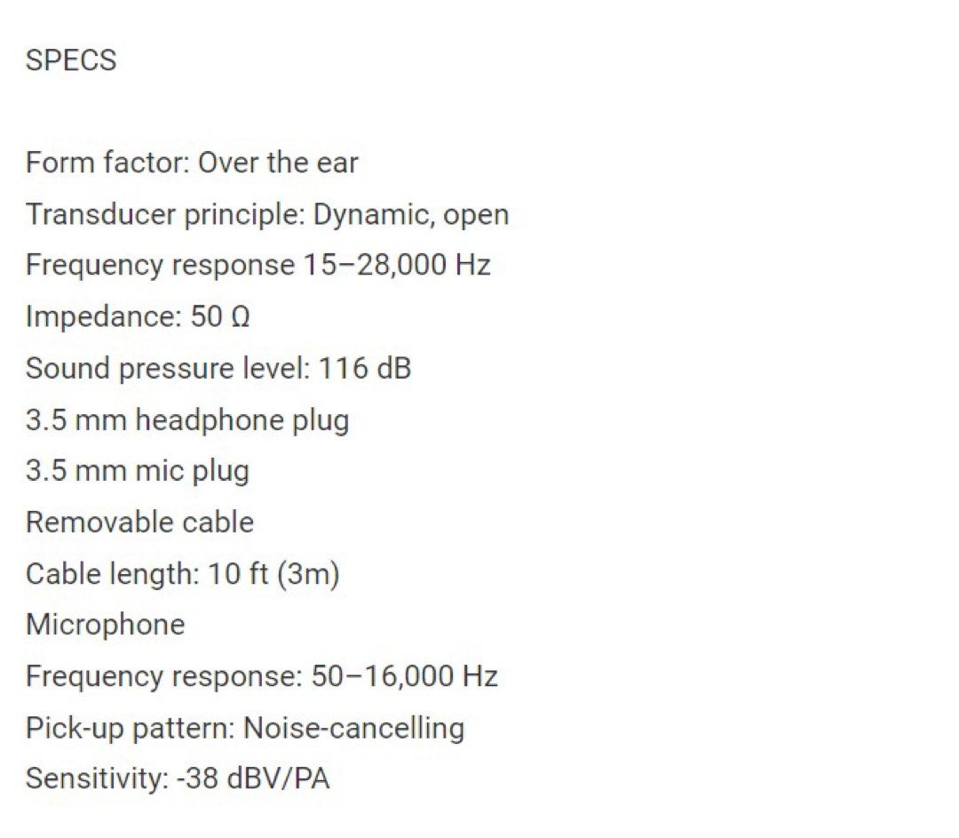 Sennheiser hotsell pc37x specs