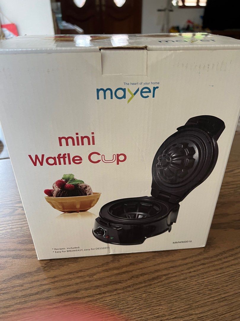 Mayer waffle maker, TV & Home Appliances, Kitchen Appliances, BBQ