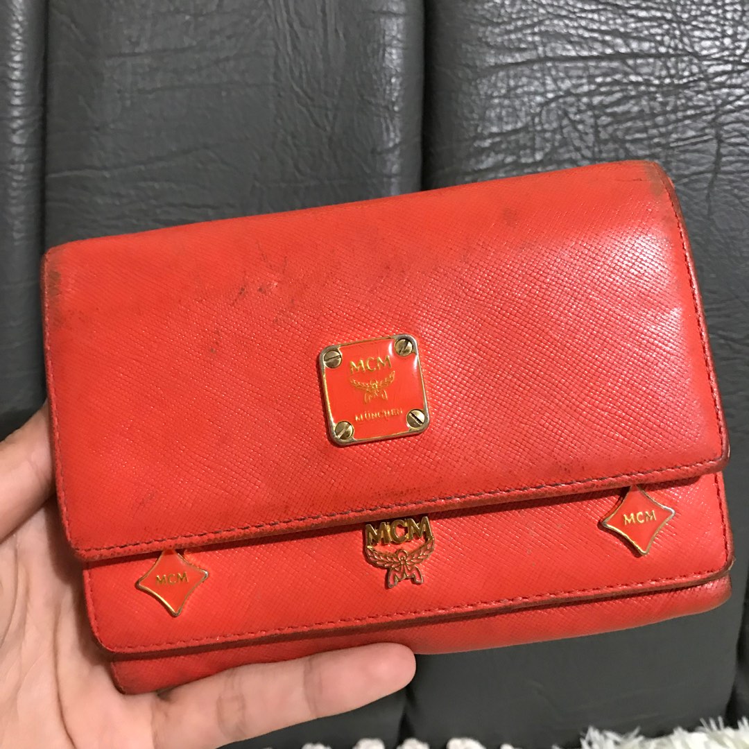 MCM TRIFOLD WALLET (PROJECT), Luxury, Bags & Wallets on Carousell