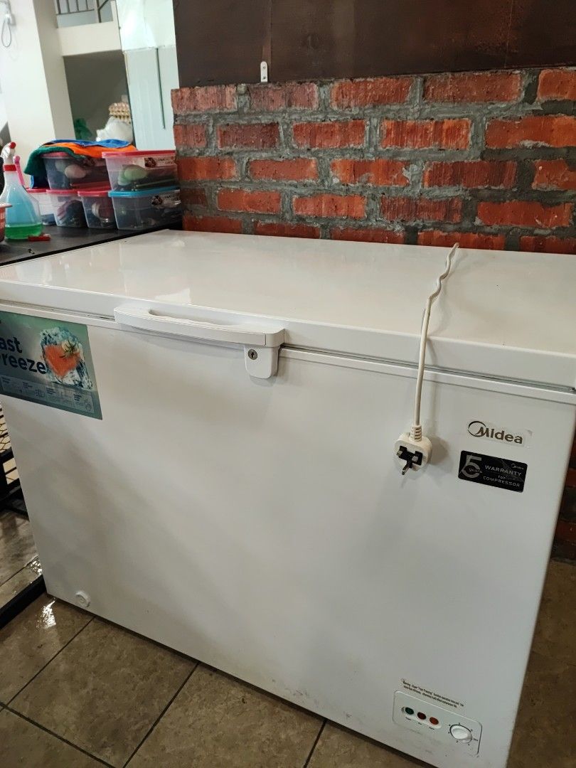 Midea horizontal freezer 295L (including shipping), TV & Home Appliances, Kitchen Appliances