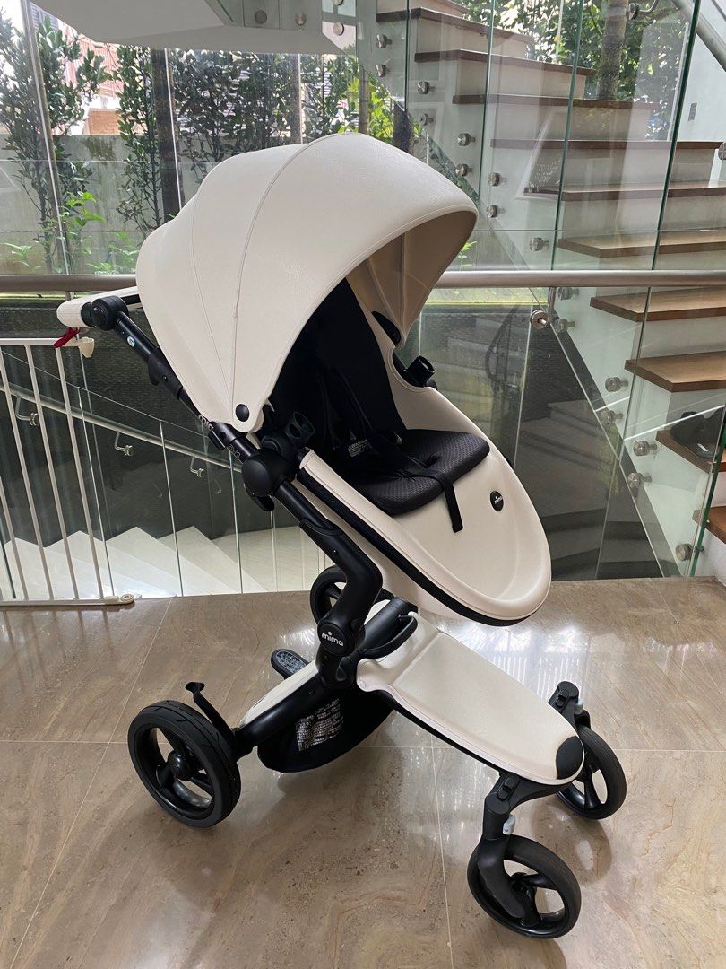 Mima xari stroller with car seat adapter and rain cover, Babies & Kids