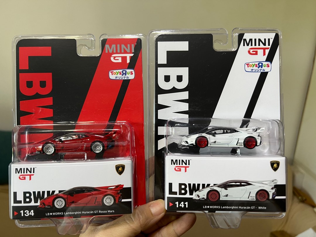 Mini gt 134號141號林寶Lamborghini 反斗城限定, 興趣及遊戲