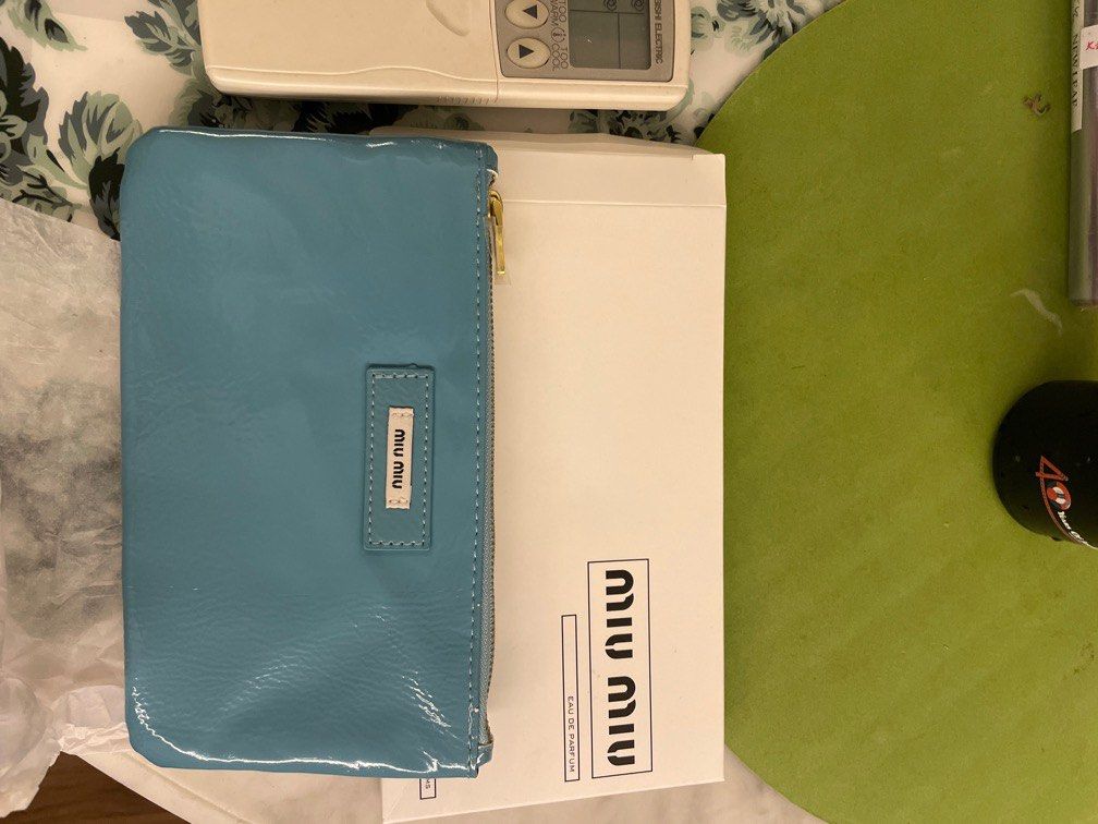 Miu miu best sale cosmetic pouch