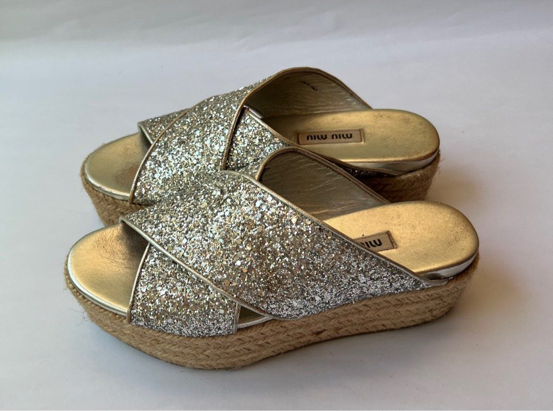 miu miu wedge sneakers