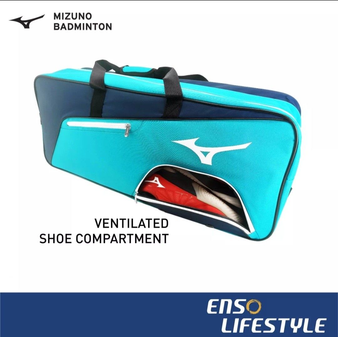 Mizuno Badminton Duffle Bag, Sports Equipment, Sports & Games, Racket