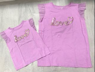 Mother Daughter twinning Shirt